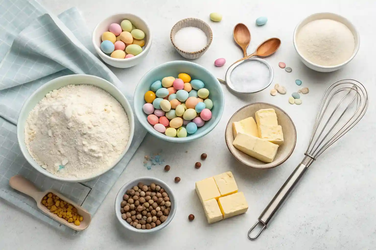 Mini Egg Cookies Ingredients Mini Egg Cookies Ingredients