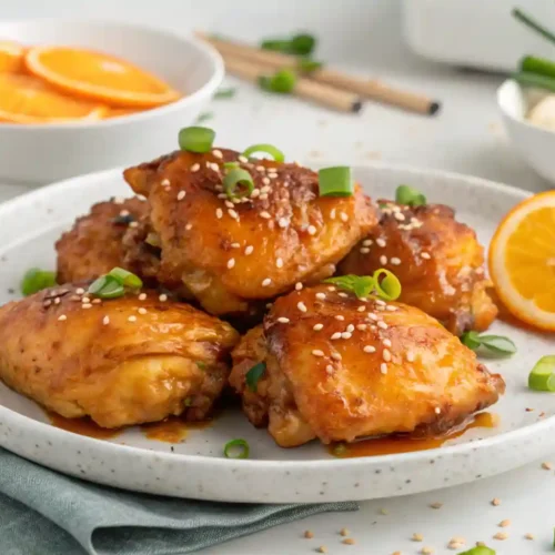 Orange Chicken Thighs