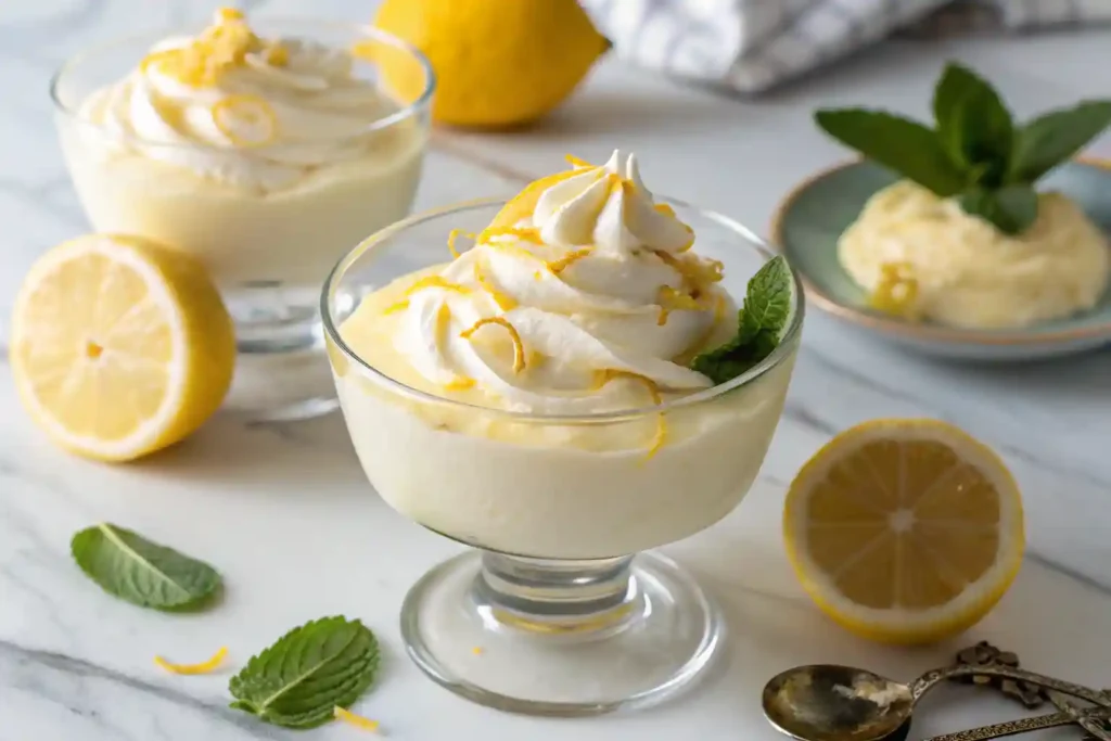 Lemon mousse