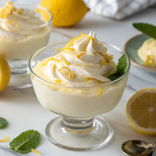 Lemon mousse