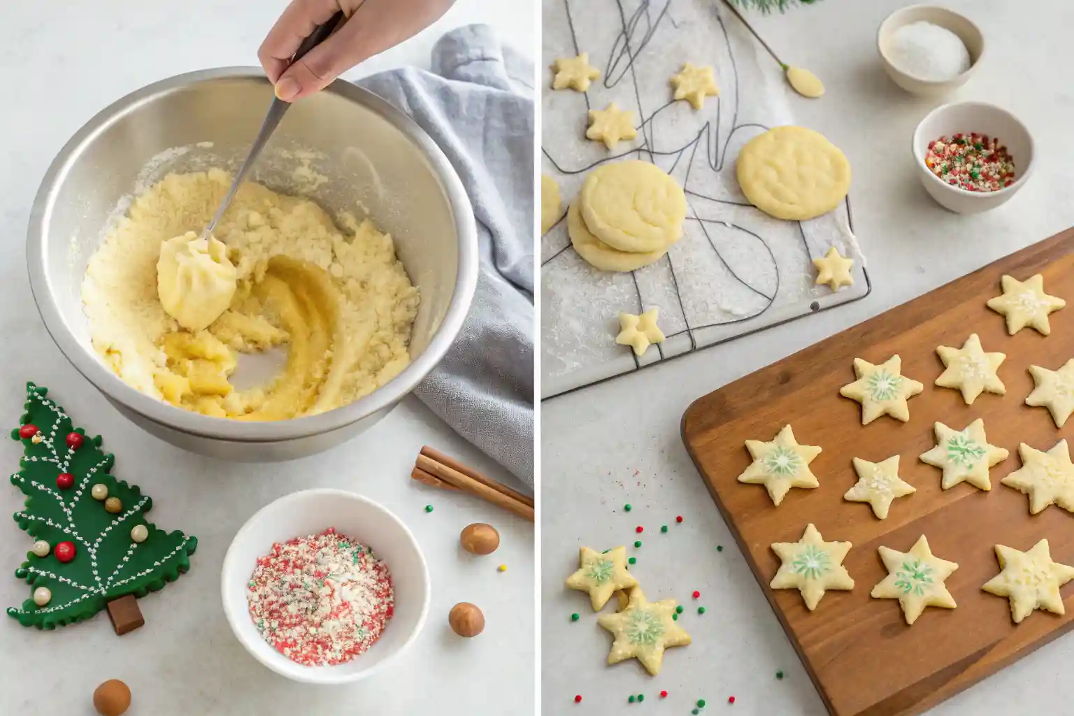 Christmas Butter Cookies Directions