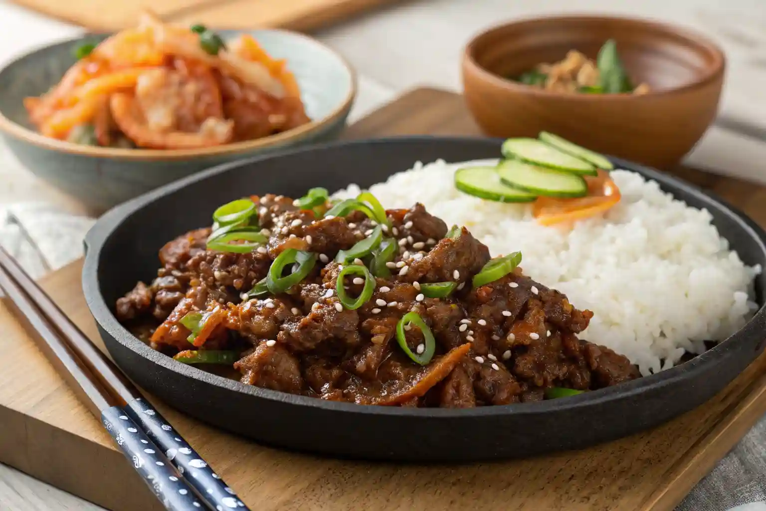 Ground Beef Bulgogi