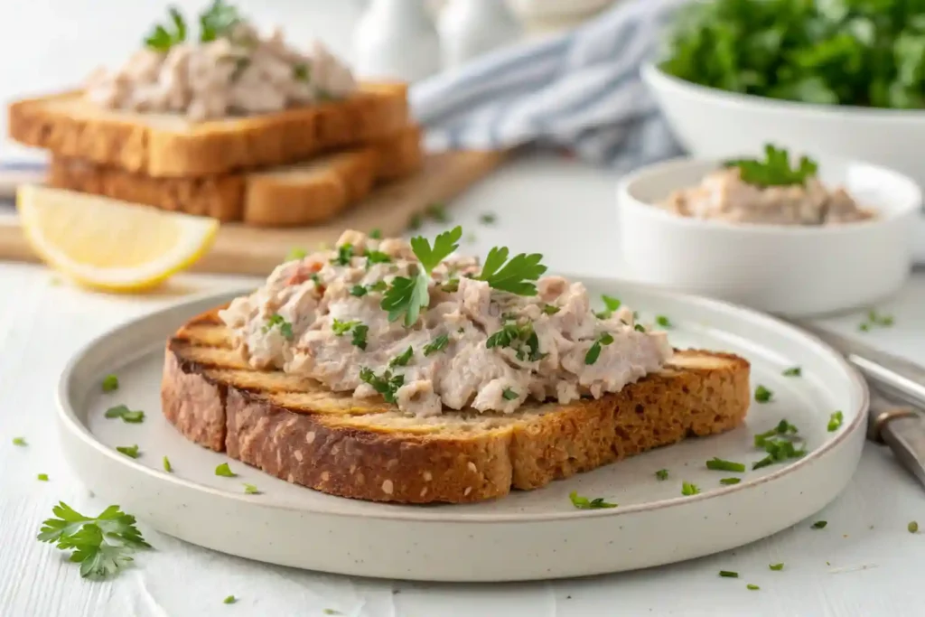 Tuna on Whole Grain Toast