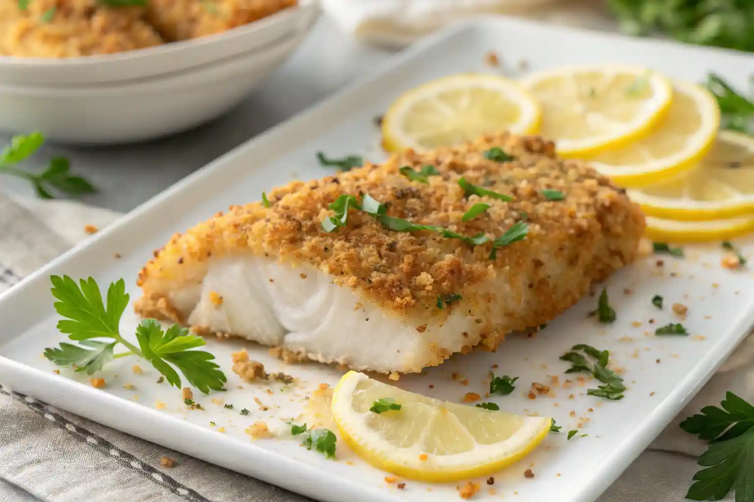 Crispy Baked Cod